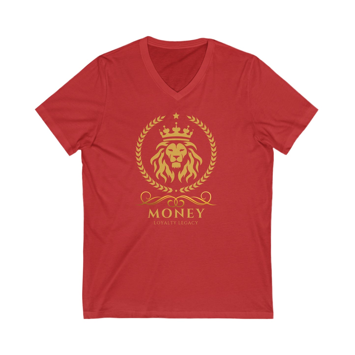 "Street Royalty"Unisex  Short Sleeve V-Neck Tee