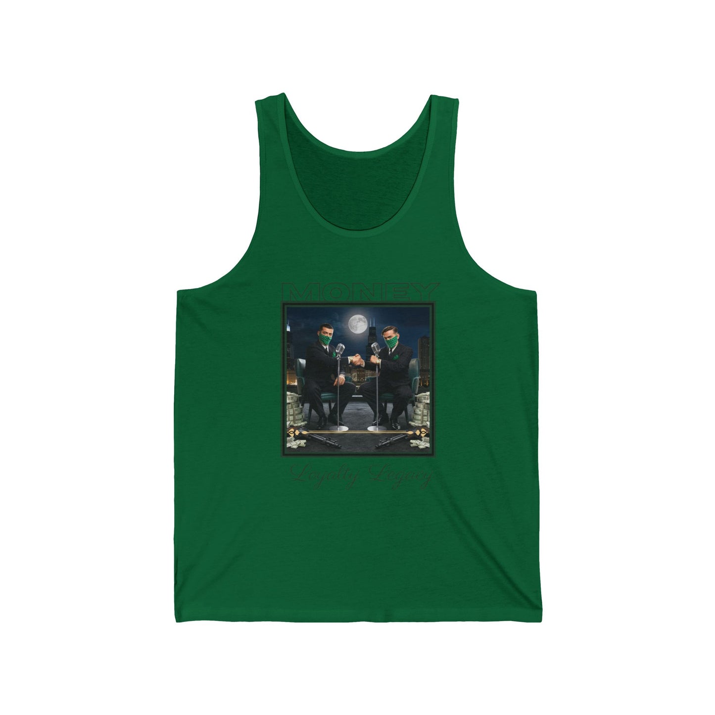 "Money Mob" Unisex Jersey Tank