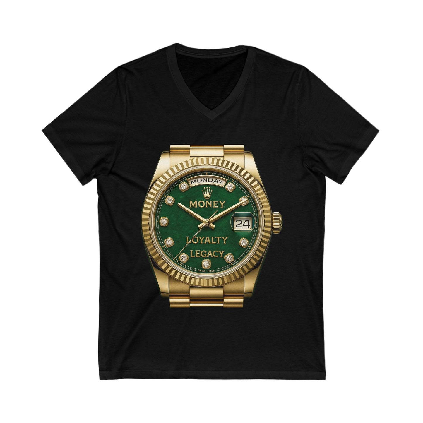 presidential rollie MLL v neck tee
